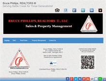 Tablet Screenshot of brucephillipsrealtors.com